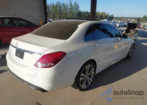 2017 Mercedes-Benz C 350E from USA, damaged, VIN 55SWF4HB4HU218637